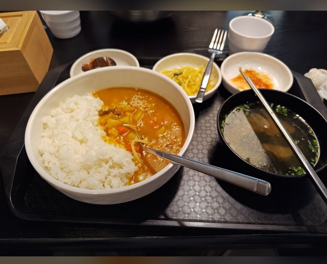 まさかの韓国料理